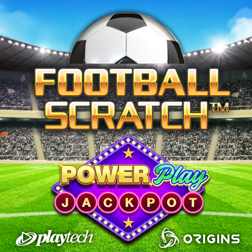 Football Scratch™ PowerPlay Jackpot 足球刮刮卡™ 强力累积奖金