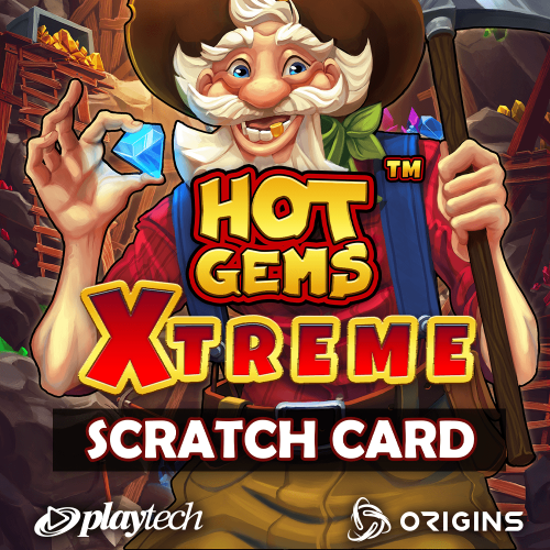 Hot Gems Xtreme™ Scratch 炽热宝石终极版™刮刮卡